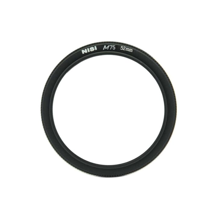 Bague d'adaptation NiSi 52mm pour Porte Filtre M75 Système 75mm