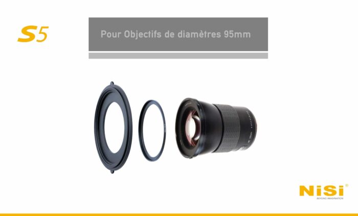 Bagues d'adaptation NiSi S5 pour objectifs de diamètres 105mm/95mm/82mm – Image 5