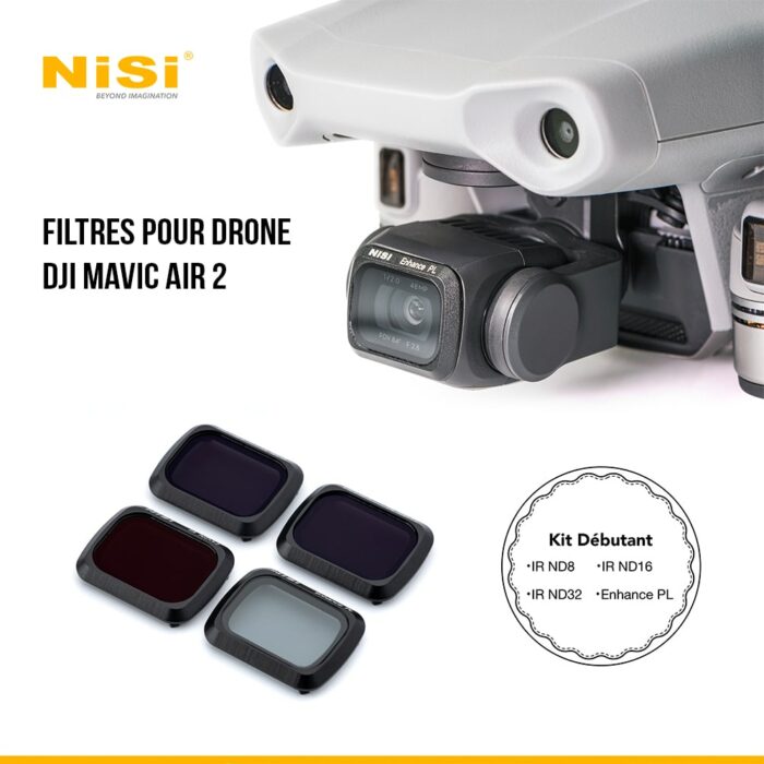 Kit NiSi Débutant Filtres drone DJI Mavic Air 2