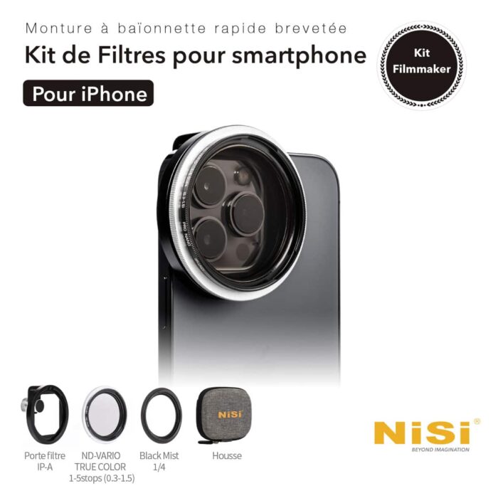 Kit NiSi Filmmaker pour iPhone