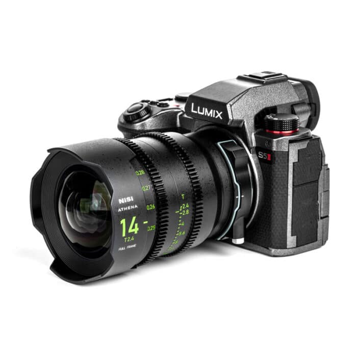 Kit d'objectifs NiSi Cinéma ATHENA Prime FF (Plein Format) Add-On – Monture L (PANASONIC) Avec système de filtre Drop-in – Image 6