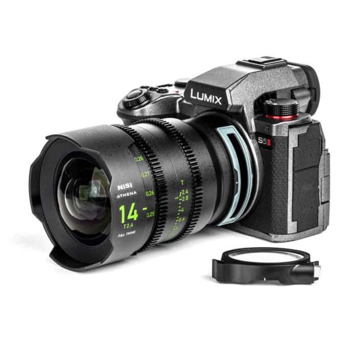 Kit d'objectifs NiSi Cinéma ATHENA Prime FF (Plein Format) Add-On – Monture L (PANASONIC) Avec système de filtre Drop-in – Image 7