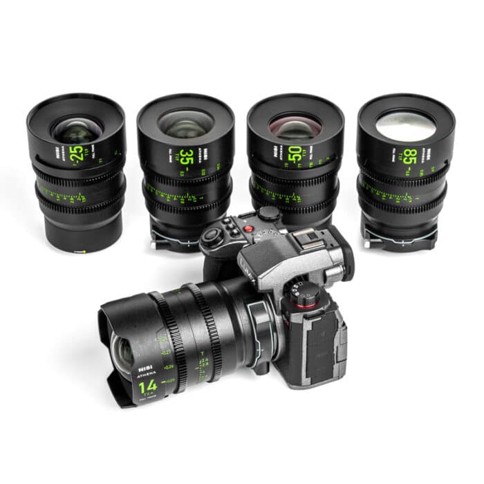 Kit d'objectifs NiSi Cinéma ATHENA Prime FF (Plein Format) Add-On – Monture L (PANASONIC) Avec système de filtre Drop-in – Image 11