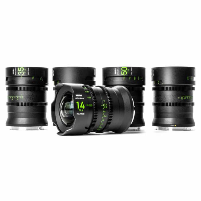 Kit d’objectifs NiSi Cinéma Athena Prime FF (Plein Format) – Monture G (Fujifilm) Sans Système de Filtre Drop-In – Image 2