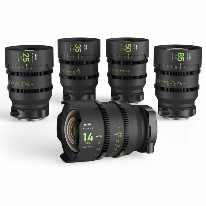 Objectifs NiSi Cinéma ATHENA Prime FF (Plein Format) – Monture L (PANASONIC) avec système de filtre Drop-in